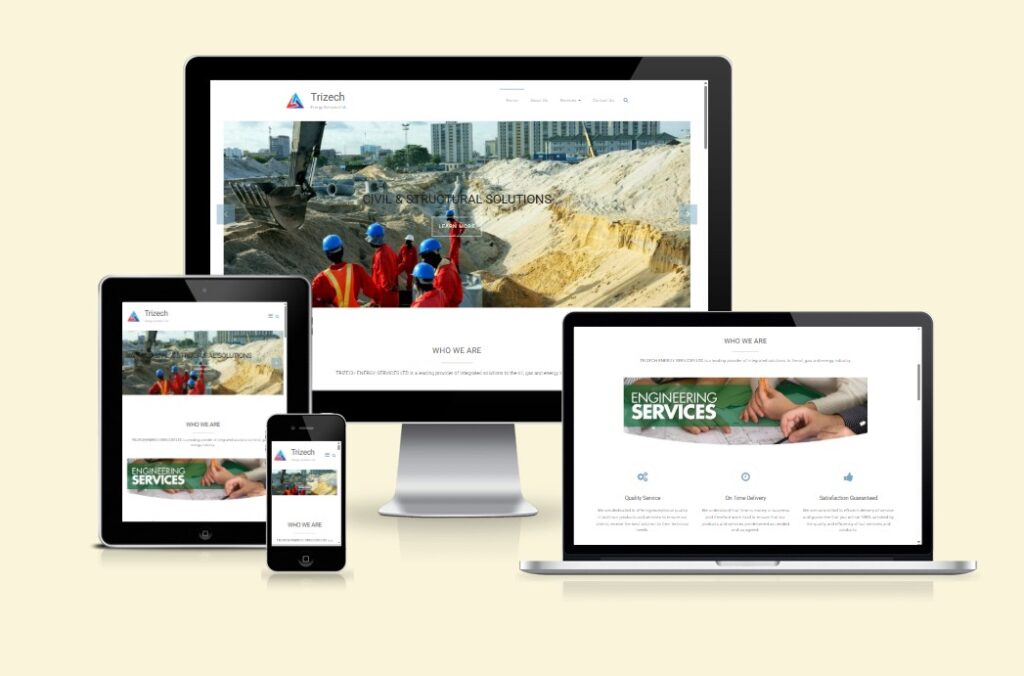 Trizech.com Project